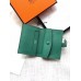 Hermes Bearn Mini Wallet In Vert Vertigo Epsom Leather