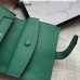 Hermes Bearn Mini Wallet In Vert Vertigo Epsom Leather