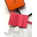 Hermes Bearn Mini Wallet In Rose Lipstick Epsom Leather
