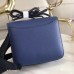 Hermes 2002 20cm Bag In Blue Brighton Evercolor Calfskin Hermes 2002 20cm Bag In Blue Brighton Evercolor Calfskin