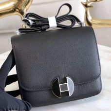 Hermes 2002 20cm Bag In Noir Evercolor Calfskin Hermes 2002 20cm Bag In Noir Evercolor Calfskin