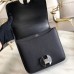 Hermes 2002 20cm Bag In Black Evercolor Calfskin Hermes 2002 20cm Bag In Black Evercolor Calfskin