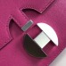 Hermes 2002 20cm Bag In Rose Purple Evercolor Calfskin Hermes 2002 20cm Bag In Rose Purple Evercolor Calfskin
