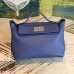 Hermes 24/24 29 Bag In Blue Clemence Calfskin Hermes 24/24 29 Bag In Blue Clemence Calfskin