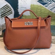 Hermes 24/24 29 Bag In Brown Clemence Calfskin Hermes 24/24 29 Bag In Brown Clemence Calfskin