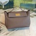 Hermes 24/24 29 Bag In Taupe Clemence Calfskin Hermes 24/24 29 Bag In Taupe Clemence Calfskin