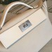 Hermes 24/24 29 Bag In White Clemence Calfskin Hermes 24/24 29 Bag In White Clemence Calfskin