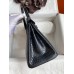 Hermes Birkin 25 Bag In Black Matte Alligator Crocodile Skin Hermes Birkin 25 Bag In Black Matte Alligator Crocodile Skin