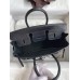 Hermes Birkin 25 Bag In Black Matte Alligator Crocodile Skin Hermes Birkin 25 Bag In Black Matte Alligator Crocodile Skin