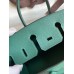 Hermes Birkin 25 Handmade Bag In Malachite Clemence Leather Hermes Birkin 25 Handmade Bag In Malachite Clemence Leather