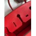Hermes Birkin 25 Handmade Bag In Red Clemence Leather Hermes Birkin 25 Handmade Bag In Red Clemence Leather