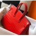 Hermes Birkin 25cm Bag In Red Embossed Crocodile Leather Hermes Birkin 25cm Bag In Red Embossed Crocodile Leather