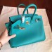 Hermes Birkin 25 Handmade Bag In Malachite Epsom Calfskin Hermes Birkin 25 Handmade Bag In Malachite Epsom Calfskin