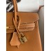 Hermes Birkin 25 Handmade Bag In Gold Epsom Calfskin Hermes Birkin 25 Handmade Bag In Gold Epsom Calfskin