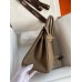 Hermes Birkin 25 Handmade Bag In Taupe Epsom Calfskin Hermes Birkin 25 Handmade Bag In Taupe Epsom Calfskin