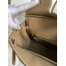 Hermes Birkin 25 Handmade Bag In Taupe Epsom Calfskin Hermes Birkin 25 Handmade Bag In Taupe Epsom Calfskin