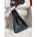 Hermes Birkin 25 Handmade Bag In Black Epsom Calfskin Hermes Birkin 25 Handmade Bag In Black Epsom Calfskin
