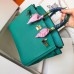 Hermes Birkin 25 Handmade Bag In Malachite Swift Leather Hermes Birkin 25 Handmade Bag In Malachite Swift Leather