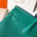 Hermes Birkin 25 Handmade Bag In Malachite Swift Leather Hermes Birkin 25 Handmade Bag In Malachite Swift Leather