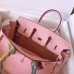 Hermes Birkin 25 Handmade Bag In Pink Swift Leather Hermes Birkin 25 Handmade Bag In Pink Swift Leather