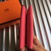 Hermes Calvi Card Holder In Rose Azalee Epsom Leather