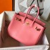 Hermes Birkin 25 Handmade Bag In Rose Lipstick Swift Leather Hermes Birkin 25 Handmade Bag In Rose Lipstick Swift Leather