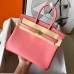 Hermes Birkin 25 Handmade Bag In Rose Lipstick Swift Leather Hermes Birkin 25 Handmade Bag In Rose Lipstick Swift Leather