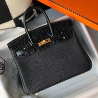 Hermes Touch Birkin 25cm Limited Edition Black Bag Hermes Touch Birkin 25cm Limited Edition Black Bag