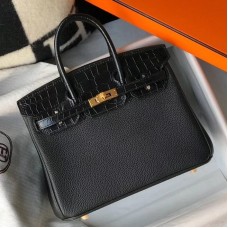Hermes Touch Birkin 25cm Limited Edition Black Bag Hermes Touch Birkin 25cm Limited Edition Black Bag