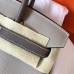Hermes Birkin 30 Handmade Bicolor Bag In Grey Epsom Leather Hermes Birkin 30 Handmade Bicolor Bag In Grey Epsom Leather