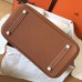 Hermes Birkin 30 Handmade Bag In Gold Clemence Leather