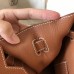 Hermes Birkin 30 Handmade Bag In Gold Clemence Leather