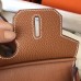 Hermes Birkin 30 Handmade Bag In Gold Clemence Leather