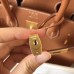 Hermes Birkin 30 Handmade Bag In Gold Clemence Leather
