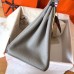 Hermes Birkin 30 Handmade Bag In Pearl Grey Clemence Leather Hermes Birkin 30 Handmade Bag In Pearl Grey Clemence Leather