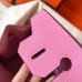 Hermes Birkin 30 Handmade Bag In Pink Clemence Leather Hermes Birkin 30 Handmade Bag In Pink Clemence Leather