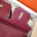 Hermes Birkin 30 Handmade Bag In Ruby Clemence Leather Hermes Birkin 30 Handmade Bag In Ruby Clemence Leather