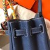 Hermes Birkin 30 Handmade Bag In Navy Blue Clemence Leather Hermes Birkin 30 Handmade Bag In Navy Blue Clemence Leather