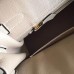 Hermes Birkin 30 Handmade Bag In Grey Clemence Leather