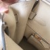 Hermes Birkin 30 Handmade Bag In White Clemence Leather Hermes Birkin 30 Handmade Bag In White Clemence Leather