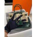 Hermes Birkin 30 Bag In Green Crocodile Porosus Shiny Skin Hermes Birkin 30 Bag In Green Crocodile Porosus Shiny Skin