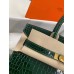Hermes Birkin 30 Bag In Green Crocodile Porosus Shiny Skin Hermes Birkin 30 Bag In Green Crocodile Porosus Shiny Skin