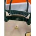 Hermes Birkin 30 Bag In Green Crocodile Porosus Shiny Skin Hermes Birkin 30 Bag In Green Crocodile Porosus Shiny Skin