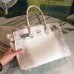 Hermes Birkin 30 Bag In Himalaya Niloticus Crocodile Skin Hermes Birkin 30 Bag In Himalaya Niloticus Crocodile Skin
