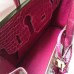 Hermes Birkin 30 Bag In Rose Red Crocodile Niloticus Shiny Skin Hermes Birkin 30 Bag In Rose Red Crocodile Niloticus Shiny Skin