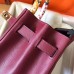 Hermes Birkin 30 Handmade Bag In Bordeaux Epsom Leather