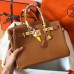 Hermes Birkin 30 Handmade Bag In Gold Epsom Leather