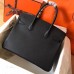 Hermes Birkin 30 Handmade Bag In Black Epsom Leather Hermes Birkin 30 Handmade Bag In Black Epsom Leather