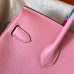 Hermes Birkin 30 Handmade Bag In Pink Epsom Leather Hermes Birkin 30 Handmade Bag In Pink Epsom Leather