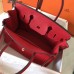 Hermes Birkin 30 Handmade Bag In Red Epsom Leather Hermes Birkin 30 Handmade Bag In Red Epsom Leather